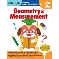Math Workbooks Grade 2 Geometry & Measurement (Kumon)