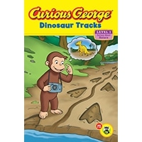 Curious George: Dinosaur Tracks: Curious about Nature (24 pages)