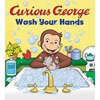 Curious George: Wash Your Hands Board book (20 pages)