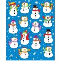 Snowmen Shape Stickers