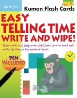 [MORE TO EXPLORE]Easy Telling Time Write & Wipe(Flash Cards)