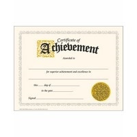 Certificate of Achievement Large (T2562)