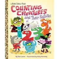 Counting Creatures and Their Features (Little Golden Book)
