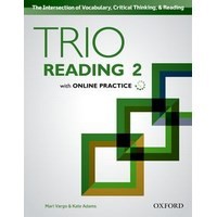 Trio Reading Level 2 Student Book with Online Practice