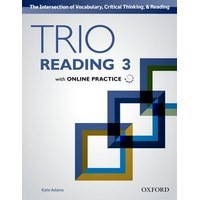 Trio Reading Level 3  Student Book with Online Practice
