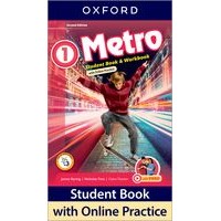 Metro 1 (2/E) Student Book and Workbook with Online Practice