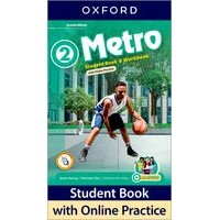 Metro 2 (2/E) Student Book and Workbook with Online Practice