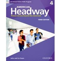 American Headway 4 (3/E) Student Book with Oxford Online Skills
