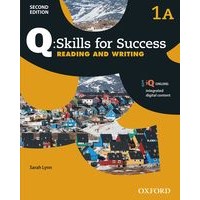 Q: Skills for Success: 2nd Edition - Reading and Writing 1 Student Book A with iQ Online