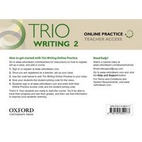 Trio Writing Level 2 Online Practice Teachers Access Card