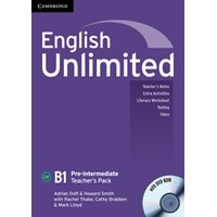 English Unlimited Pre-Intermediate Teacher's Pack   (Teacher's Book + DVD-ROM)