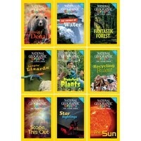 National Geographic Science 3 Pioneer Level Library Set (9 titles)