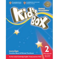 Kid's Box Ame (Updated 2/E) 2 Workbook with Online Resources