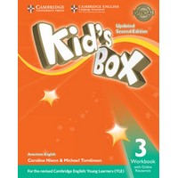 Kid's Box Ame (Updated 2/E) 3 Workbook with Online Resources