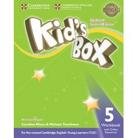 Kid’s Box Ame (Updated 2/E) 5 Workbook with Online Resources