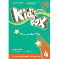 Kid's Box Ame (Updated 2/E) 4 Class Audio CDs