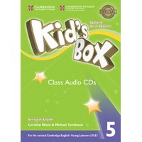 Kid's Box Ame (Updated 2/E) 5 Class Audio CDs