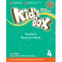 Kid's Box Ame (Updated 2/E) 4 Teacher's Resource Book with Online Audio