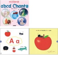英語教材専門店ネリーズﾁｬﾝﾂde 絵本 Vol. 1 abcd Chants (CD付): 絵本