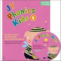 NEW JY Phonics Kids 4 SB+CD