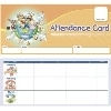Attendance Card (10枚) (Apricot)