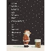 How does Santa go down the chimney?