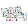 Jolly Phonics Letter Sound Strips (in print letters) (pack of 30 strips) (UK)