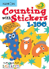 [MORE TO EXPLORE]Counting With Stickers 1-100(Vocabulary Sticker Activity Books)