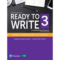 Ready to Write 3 (4E) Student Book with Essential Online Resource