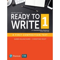 Ready to Write 1 (4E) Student Book with Essential Onine Resource