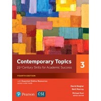 Contemporary Topics Level 3 (4E) Student Book with Essential Online Resource
