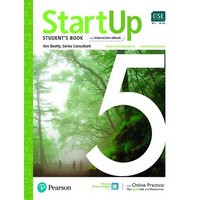 StartUp 5 Student Book & eBook with  Online Practice Digital Resources & App