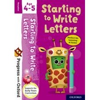 Progress with Oxford Start to Write Letter Age 4-5