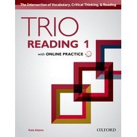 Trio Reading Level 1  Student Book with Online Practice