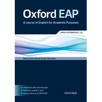 Oxford EAP Upper-Intermediate / B2 Student Book and DVD-ROM Pack