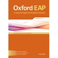 Oxford EAP Elementary / A2 Student Book with DVD-ROM Pack