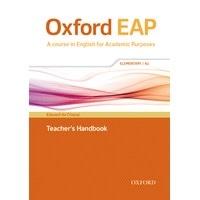 Oxford EAP Elementary / A2 Teacher's Book, DVD and Audio CD Pack