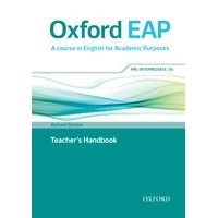 Oxford EAP Pre-Intermediate / B1 Teacher's Book, DVD and Audio CD Pack