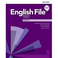 English File: 4th Edition Beginner Workbook with Key