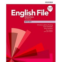 English File: 4th Edition Elementary Workbook with Key