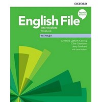 English File: 4th Edition Intermediate Workbook with Key