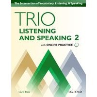 Trio Listening and Speaking 2 Student Book with Online Practice