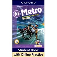 Metro 3 (2/E) Student Book and Workbook with Online Practice