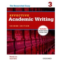 Effective Academic Writing 3 (2/E) Student Book + Online Practice