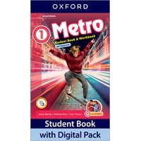 Metro 1 (2/E) Student Book and Workbook with Digital Pack