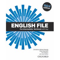 English File 3rd Edition Pre-Intermediate Workbook only with Key