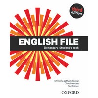 English File 3rd Edition Elementary Student Book only