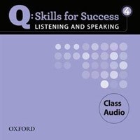 Q  Skills for Success Listening and Speaking 4 Class Audio CD