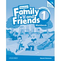 American Family and Friends 2nd edition 1 Workbook with Online Practice
