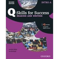 Q: Skills for Success: 2nd Edition - Reading and Writing Intro Student Book A with iQ Online